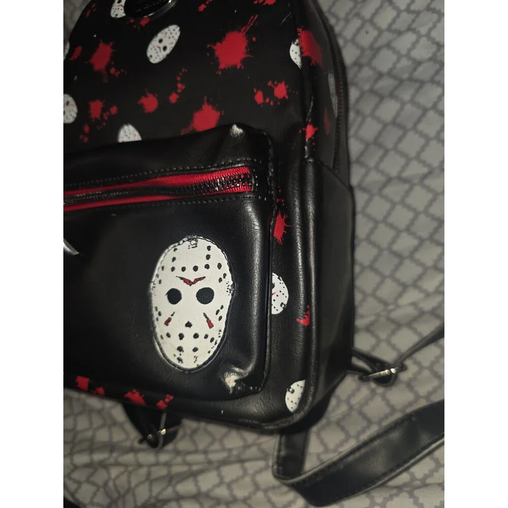 Her universe Friday the 13th Jason Voorhees Halloween mini Backpack Purse!
